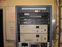 Electronics rack view 1